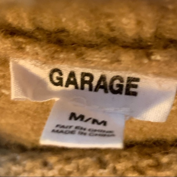 Long cropped brown sweater - Picture 2 of 2